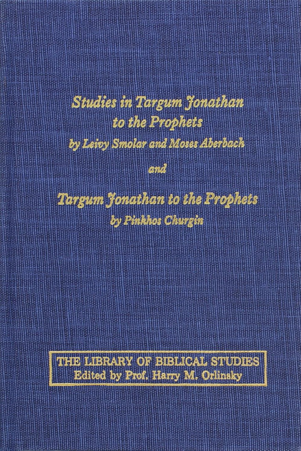 Studies in Targum Jonathan to the Prophets