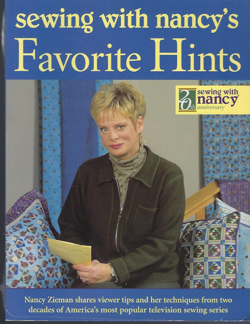 Sewing With Nancy's Favorite Hints