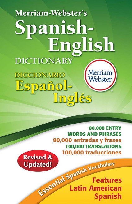 Merriam-Webster's Spanish-English Dictionary Hardcover