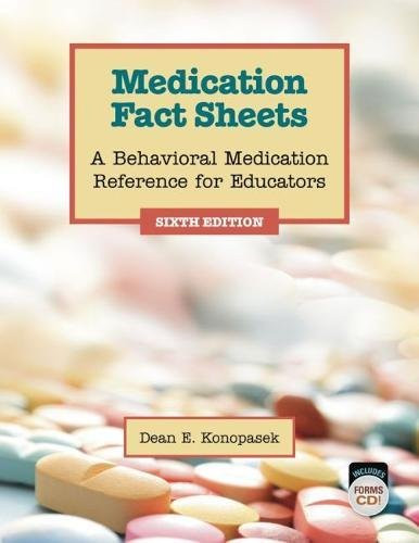 Medication Fact Sheets: A Behavioral Medication Reference for