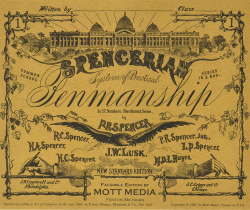 SET Spencerian Copybook Set 1-5