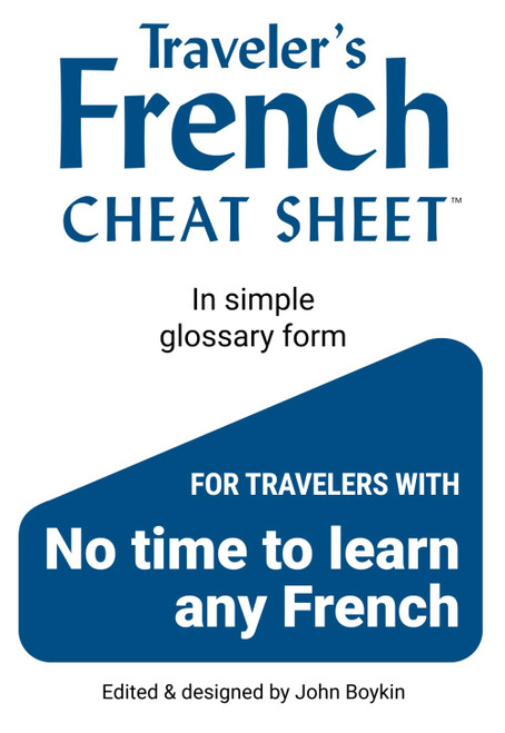 Traveler's French Cheat Sheet