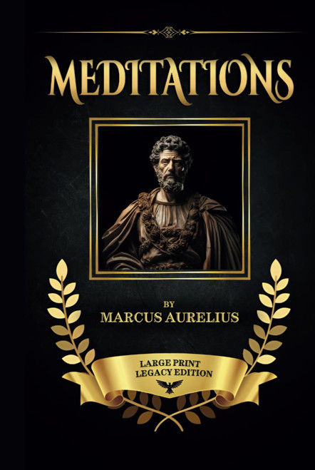 Meditations: By Roman Emperor Marcus Aurelius - Large Print -