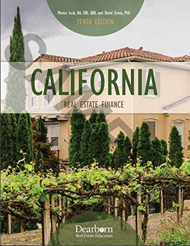 California Real Estate Finance