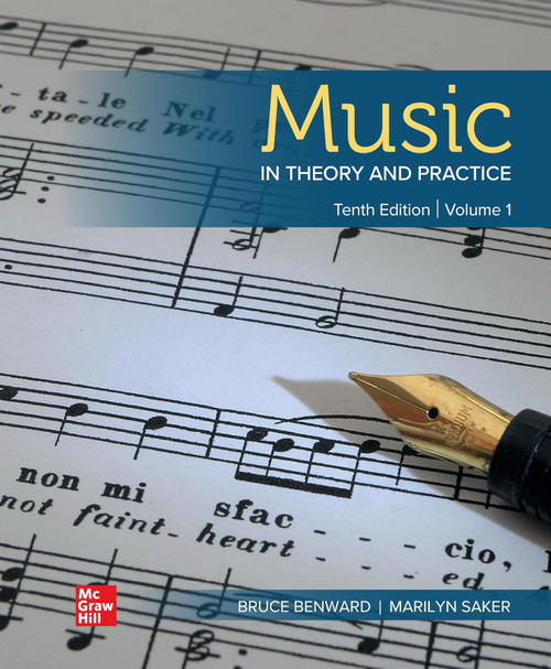 Loose Leaf for Music in Theory and Practice Volume 1