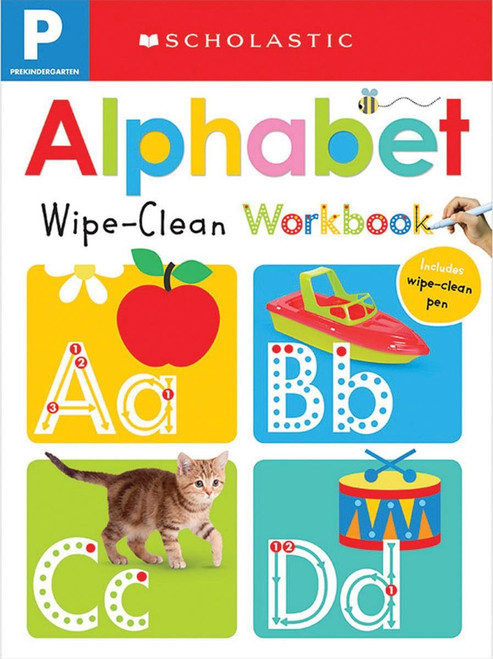 Pre-K Alphabet Wipe-Clean Workbook: Scholastic Early Learners