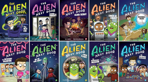 The Alien Next Door Series Set (10 Books)