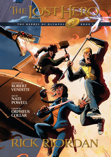 Heroes of Olympus Book One: Lost Hero: The Graphic Novel The-Heroes
