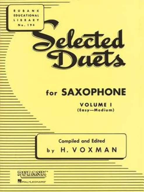 Selected Duets for Saxophone Vol. 1: Easy to Medium