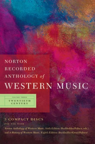 Norton Recorded Anthology Of Western Music Volume 3