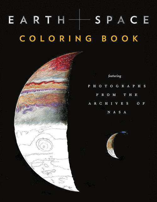 Earth and Space Coloring Book: Featuring Photographs from the