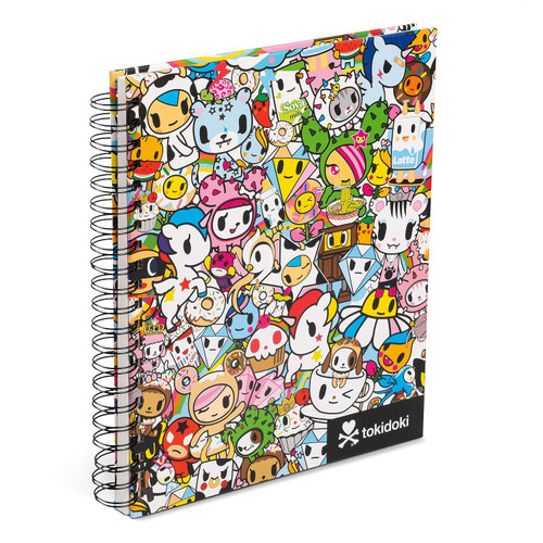 tokidoki Sketchbook with Spiral Hardcover Blank Sketch Book 9 x