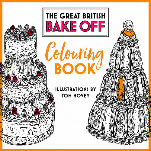 Great British Bake Off Colouring Book