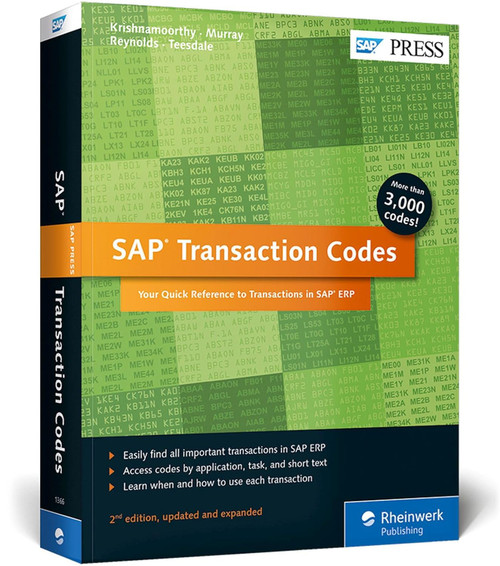 Sap Transaction Codes: Your Quick Reference to T-Codes In Sap Erp