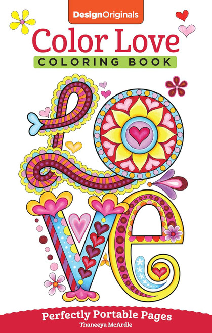 Color Love Coloring Book: Perfectly Portable Pages