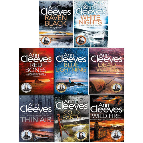 Ann Cleeves Shetland Series Collection 8 Books Set
