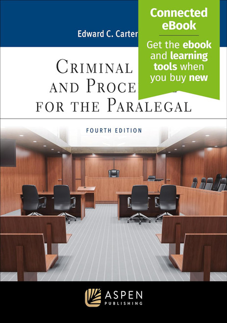Criminal Law and Procedure for the Paralegal [Connected eBook]