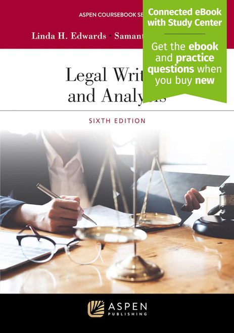 Legal Writing and Analysis: (Aspen Coursebook)