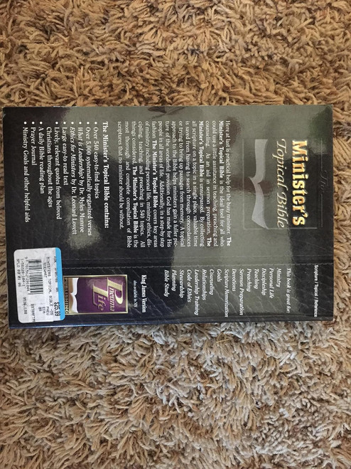 The Minister's Topical Bible