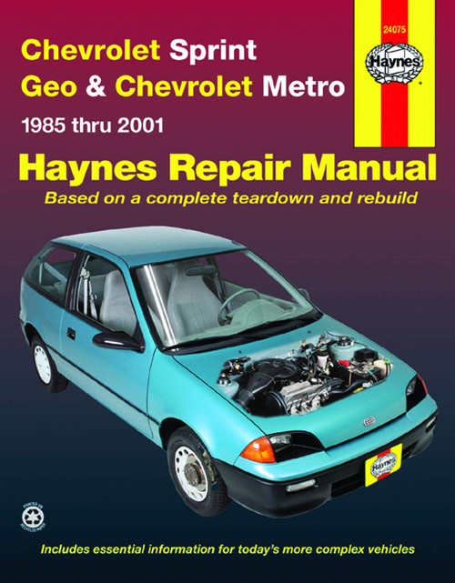Chevrolet Sprint & Geo Metro 1985-2001 (Haynes Manuals)