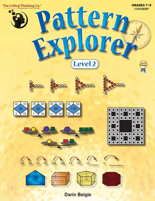 Pattern Explorer Level 2 Workbook - Pattern Problems to Develop
