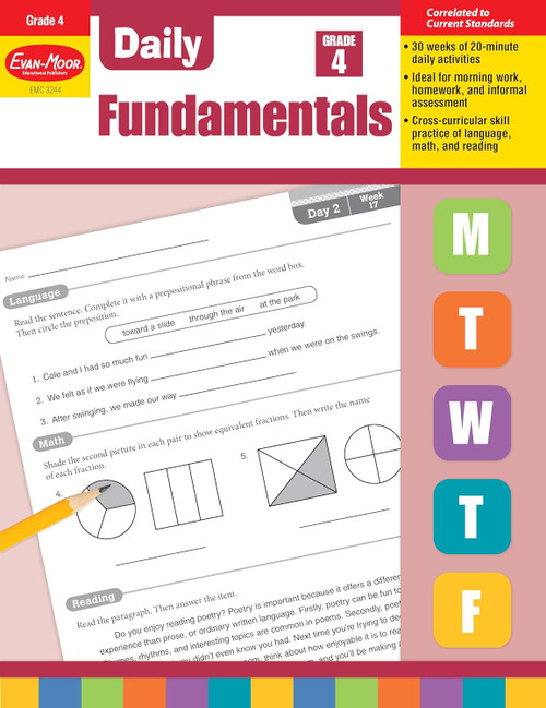 Evan-Moor Daily Fundamentals Grade 4