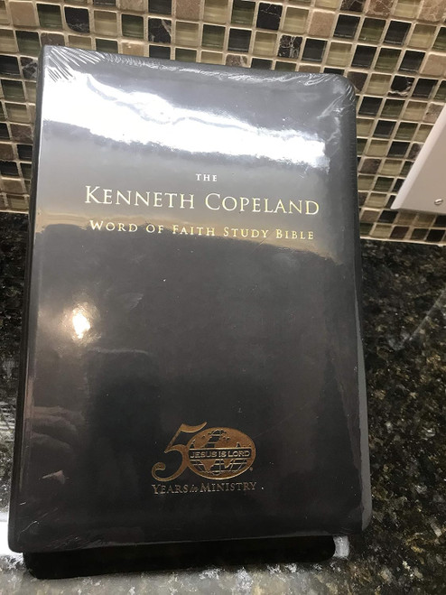 The Kenneth Copeland Word of Faith Study Bible 50 Year Anniversary