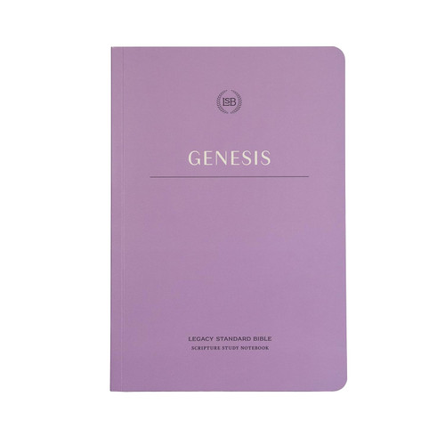 LSB Scripture Study Notebook: Genesis: Legacy Standard Bible