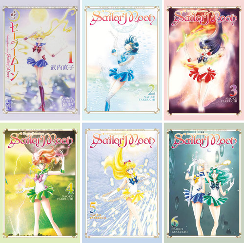 Sailor Moon Vol. 1-6 Series