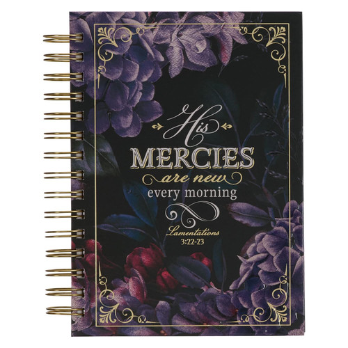 Christian Art Gifts Journal w/Scripture for Women His Mercies Are New