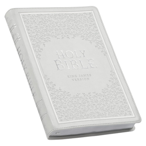 KJV Holy Bible Thinline Large Print Faux Leather Red Letter Edition