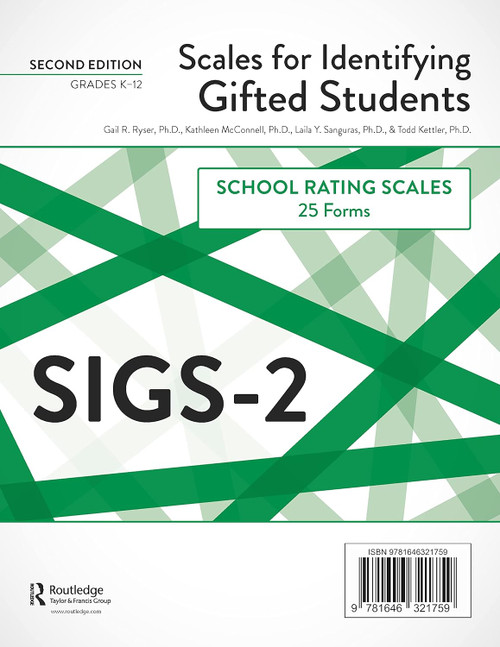 Scales for Identifying Gifted Students