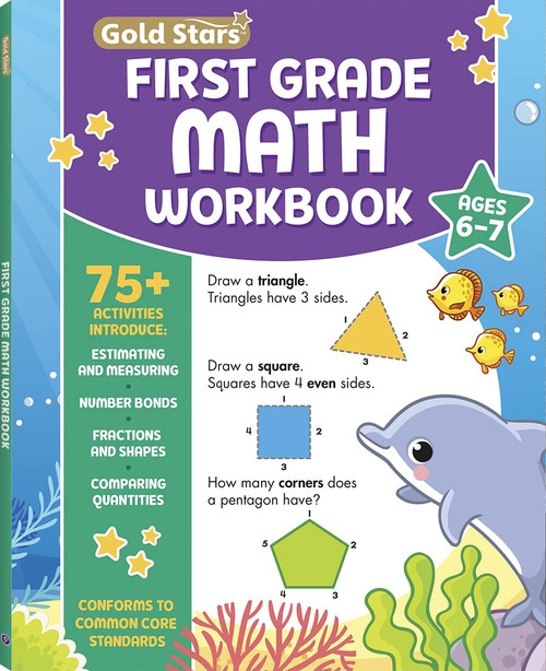 First Grade Math Workbook Ages 6 to 7
