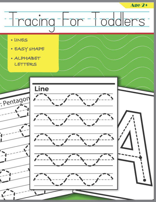 Tracing For Toddlers: Beginner to Tracing Lines Shape & ABC Letters