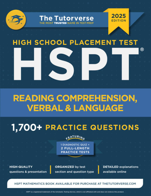 HSPT Reading Comprehension Verbal and Language
