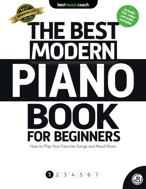 The Best Piano Book for Beginners 1: How to Play Your Favorite Songs