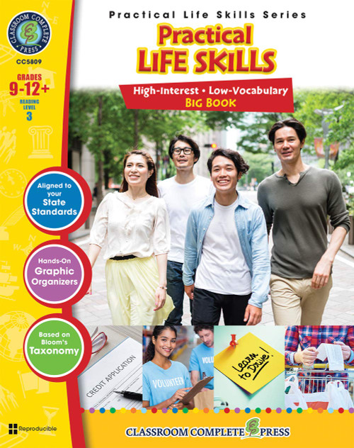 Practical Life Skills Big Book Gr. 9-12 - Classroom Complete Press
