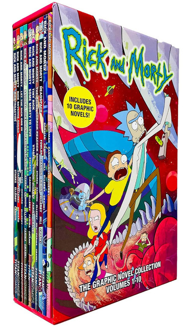 Rick & Morty 10 Books Collection Box Set