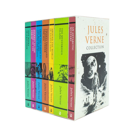 Jules Verne 7 Books Set Collection: