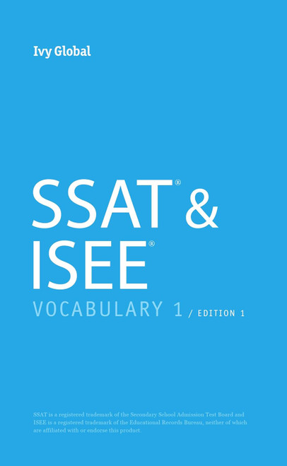 SSAT & ISEE Vocabulary 1