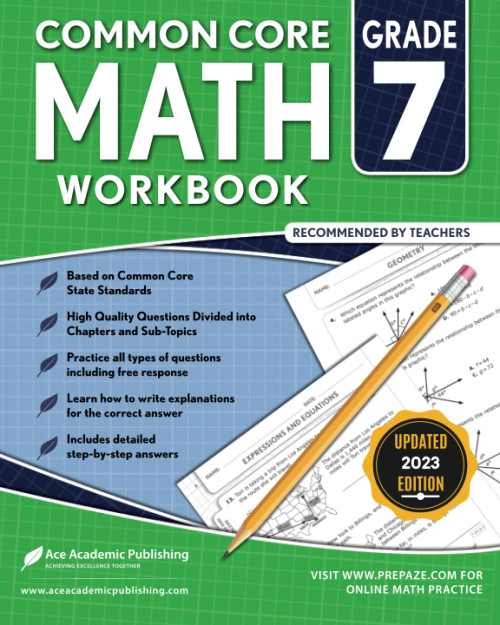7th Grade Math Workbook: Common Core Math Workbook
