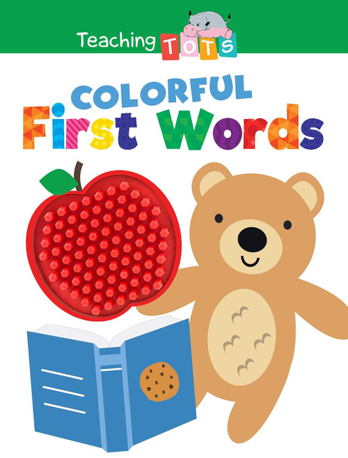 Colorful First Words - Silicone Touch and Feel Board Book - Sensory