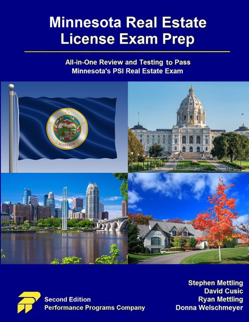 Minnesota Real Estate License Exam Prep: All-in-One Review and