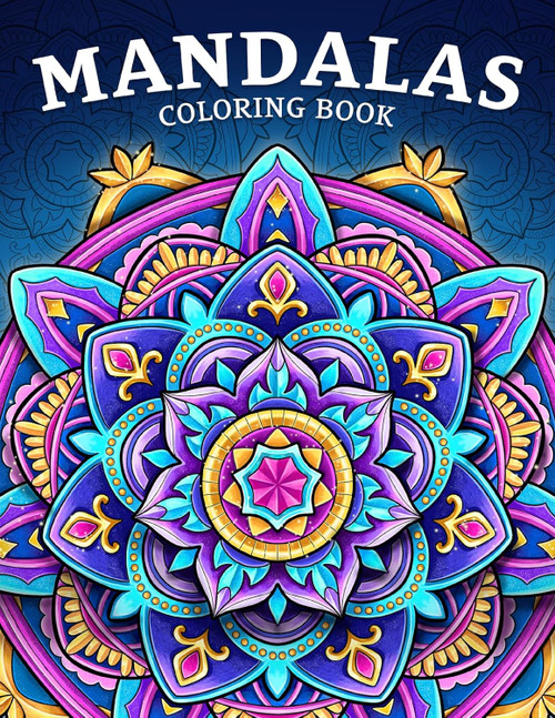 Mandala Coloring Book: For Adults with Beautiful Patterns for Fun and