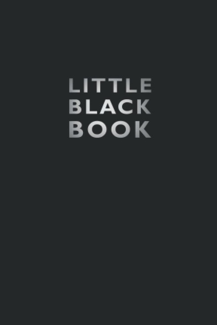 Little Black Book and Address Journal: Pocket Sized