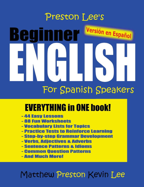 Preston Lee's Beginner English For Spanish Speakers
