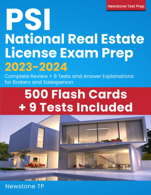 PSI National Real Estate License Exam Prep 2023-2024