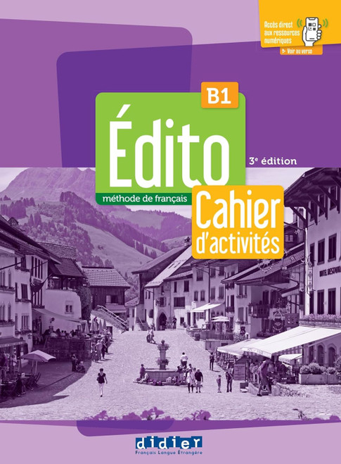 Edito B1 - edition 2022-2024 - Cahier + didierfle.app