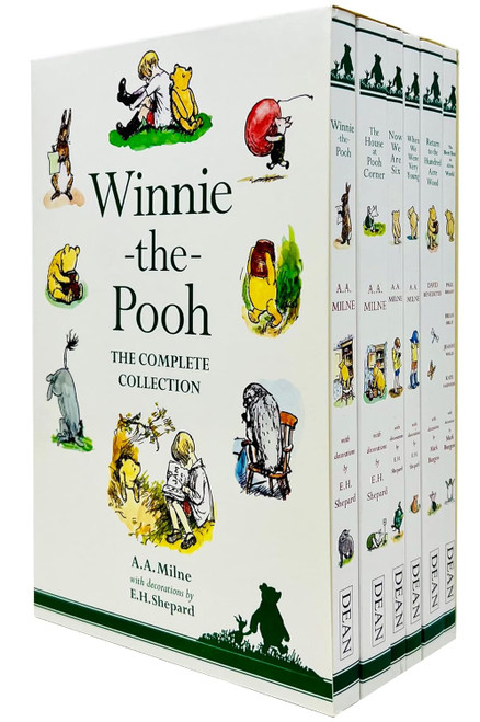 Winnie-the-Pooh The Complete Fiction Collection 6 Books Box Set