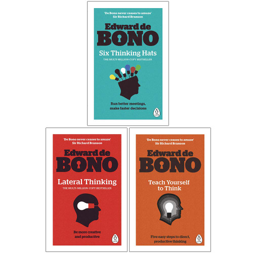 Edward de Bono Collection 3 Books Set